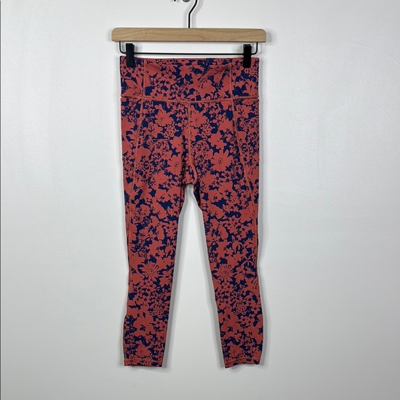 Lululemon All You Do Tight 25" in Efflorescent Dark Canyon Onyx Blue Size 6 - Picture 1 of 7